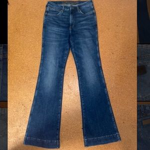 Retro Trouser Flare Stretch Wranlgers